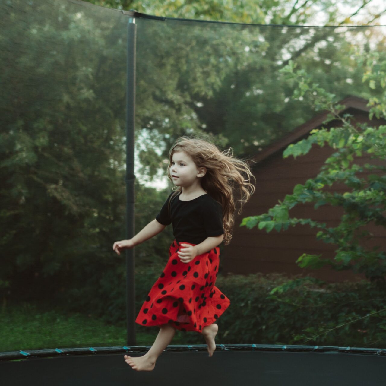 CEP Sfeer Meisje trampoline